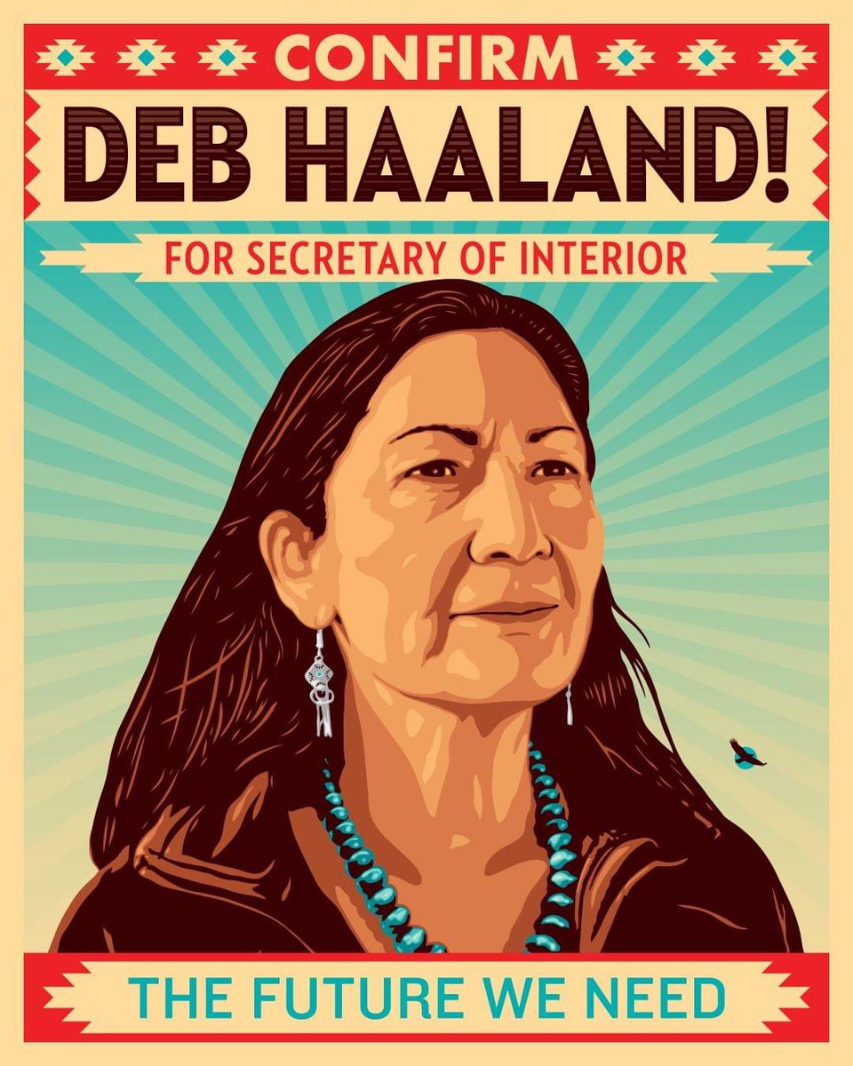 NWPinPDX's tweet photo. The Senate has voted 51-40 to CONFIRM Rep. DEB HAALAND as Secretary of the Interior. https://t.co/lzBw8eUUcp