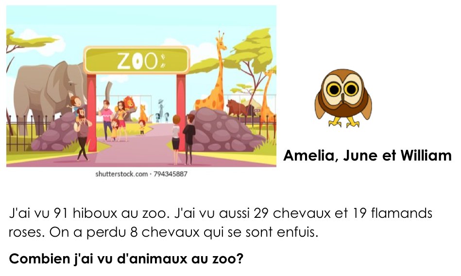 @YYC_ce2b #SemaineDeLaFrancophonie  Bonjour les CE2b, voici notre deuxième problème. Cherchez bien.