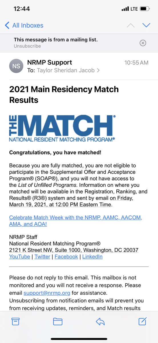 Officially going to be an ObGyn!!!!! 😭😍