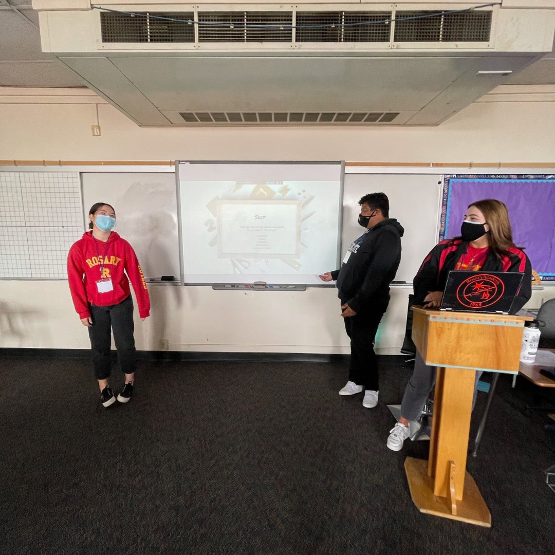 Rosary students hosted a Jr. High Student Leadership Day with <a href="/tacsc/">TACSC</a> for the entire <a href="/orangediocese/">Roman Catholic Diocese of Orange</a>. 🙌 It was a wonderful opportunity for students to enhance their leadership skills and connect with others.