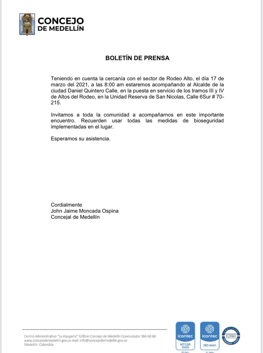 johnjmoncadao's tweet photo. Para toda la comunidad de Rodeo Alto, allá los esperamos. https://t.co/gDSeNHlKry