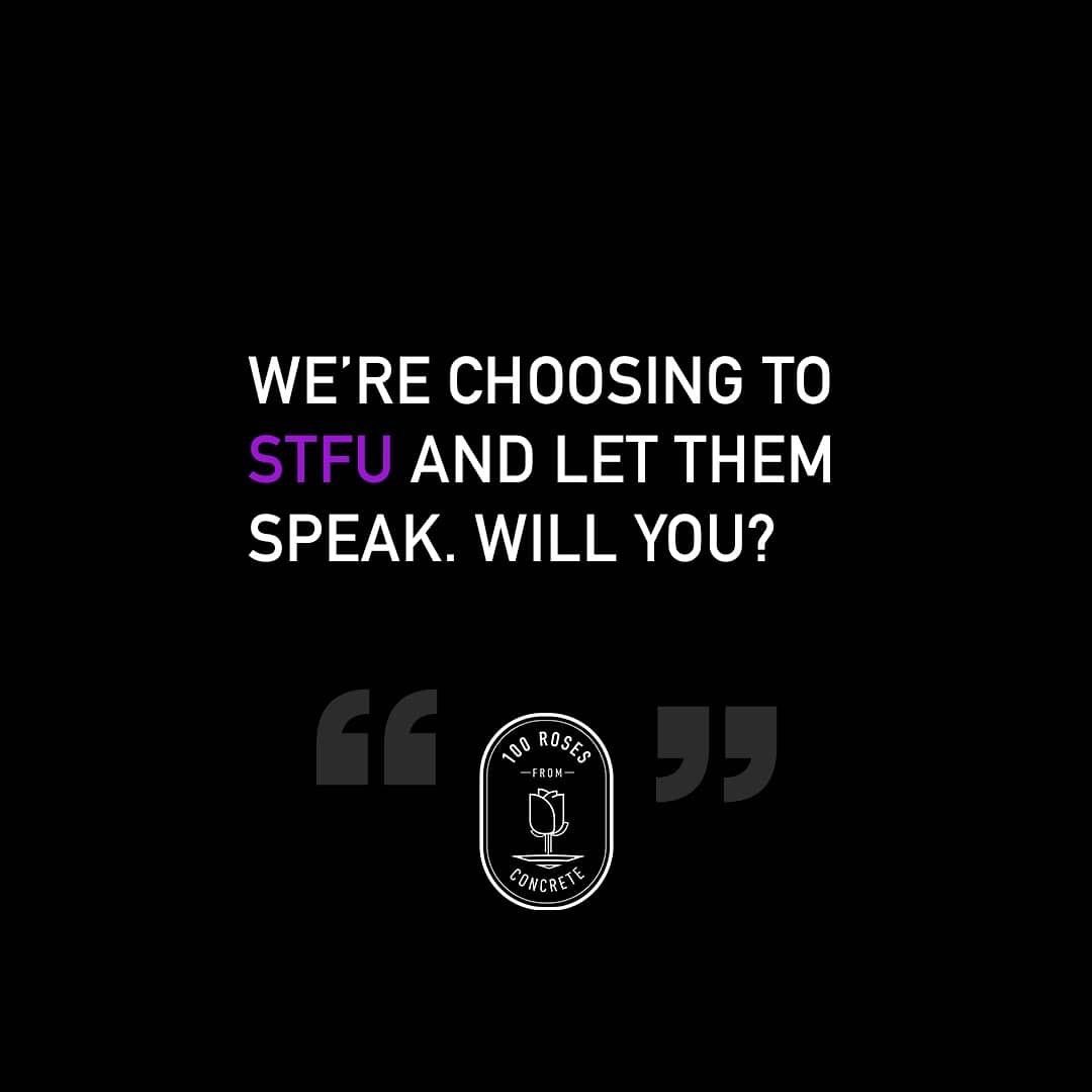 KeniThacker's tweet photo. #StfuTheyreSpeaking #ImListining @100RFC #WHM https://t.co/o3gxXAhwDl