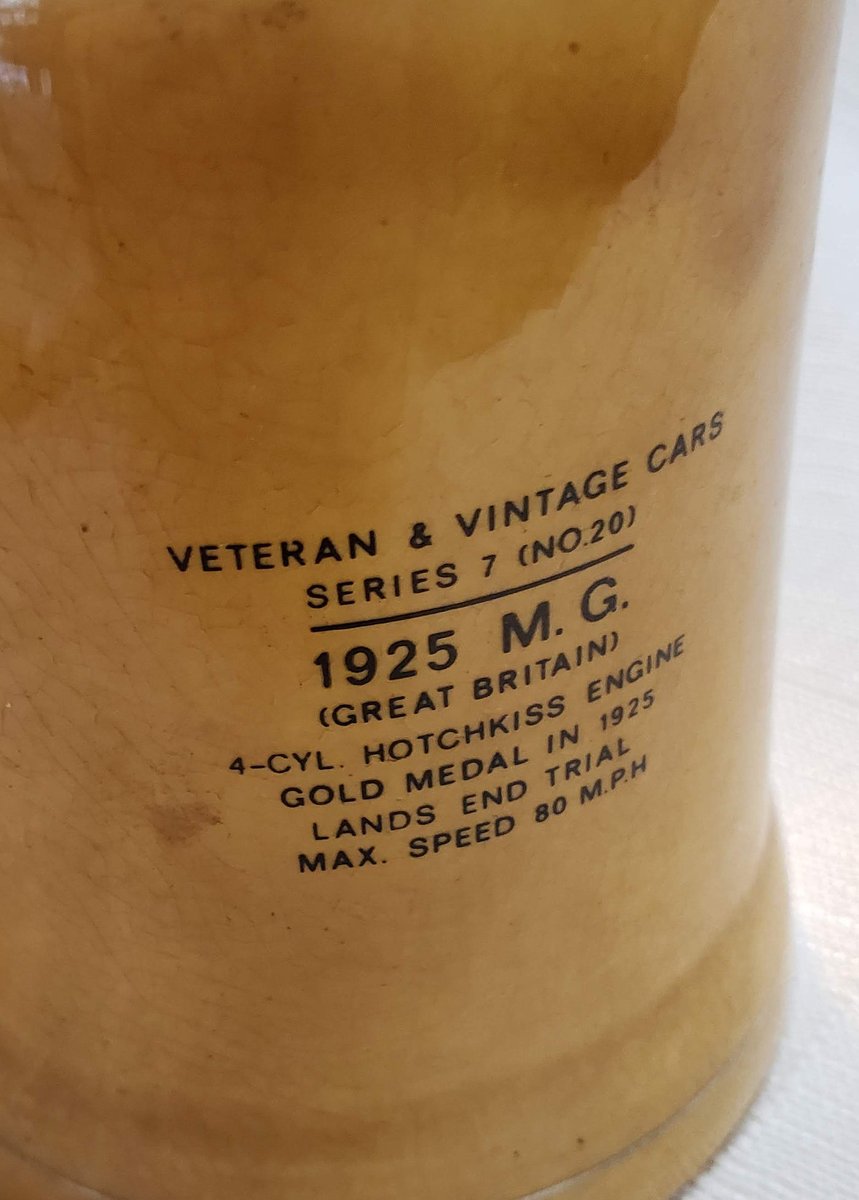 atticesoterica's tweet photo. Vintage Collectible 1925 MG Ceramic Tankard Mug An RK product by Wade of England Automobilia https://t.co/BdbQXECPNb #Curios #Vintage #AtticEsoterica #Antiques #BestOffer #Etsy #Collectibles #CollectibleMug https://t.co/lQwm9eym7h