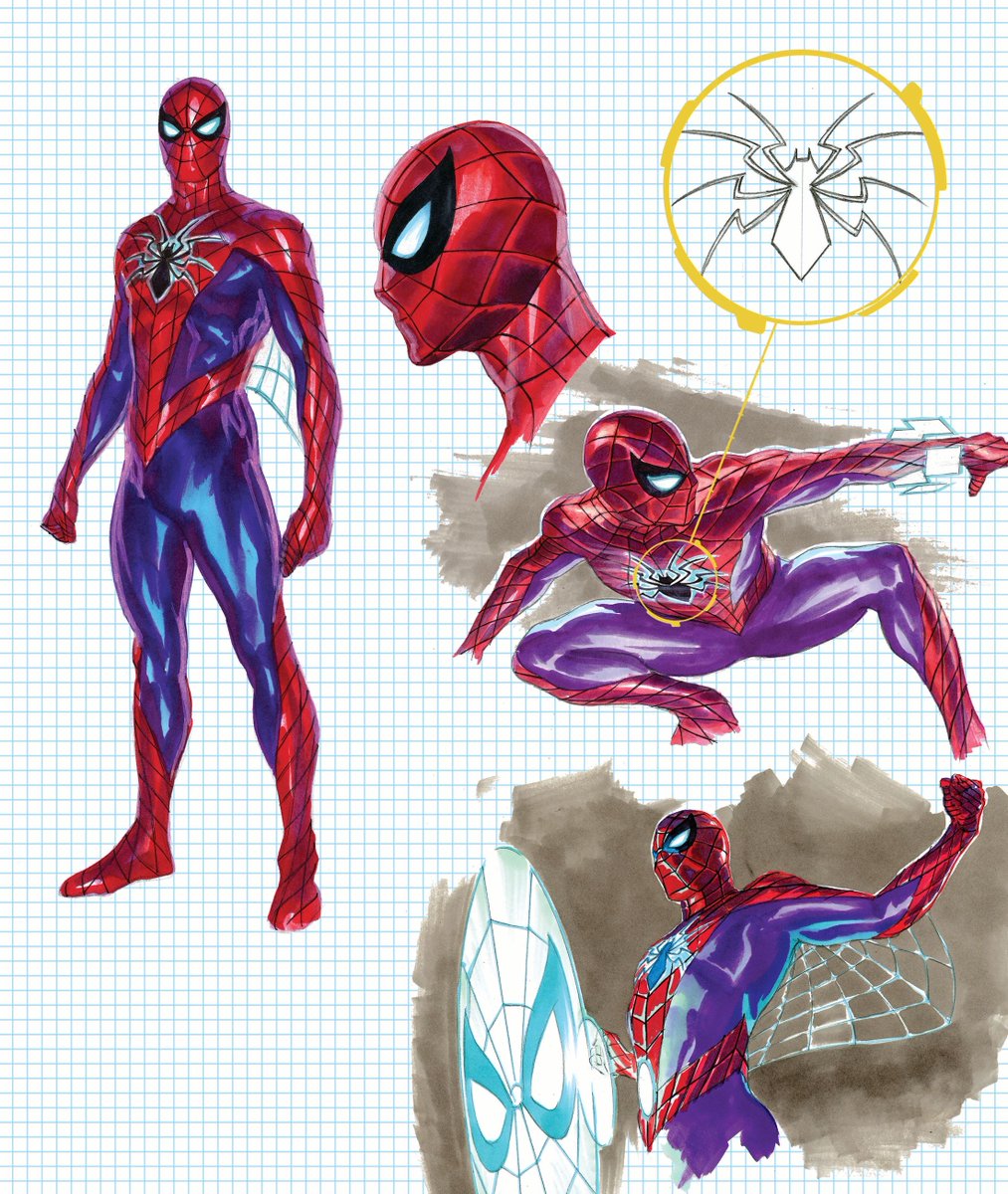 RT @thealexrossart: Spider-Man #spiderman #marvel #illustration #comicartist #mondaymotivation https://t.co/aT39sJ4sKb