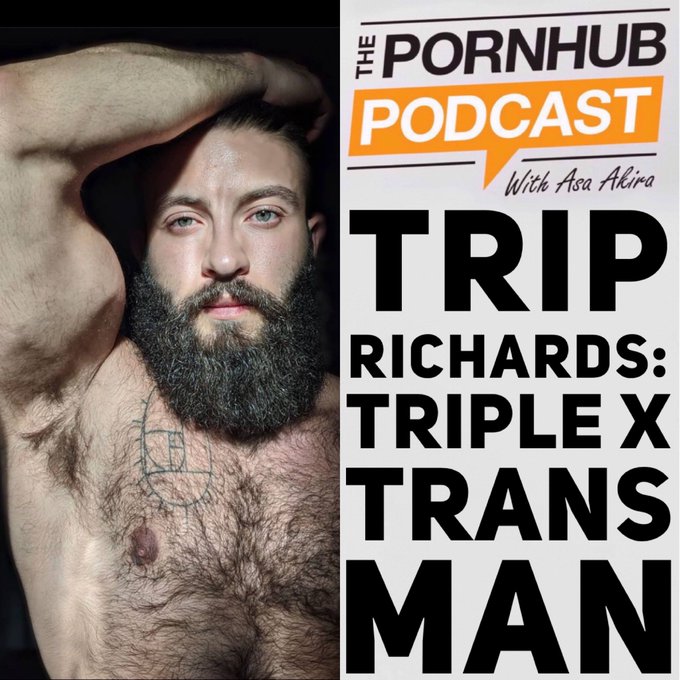 All new https://t.co/foq281wQj0 is with @TripleXTransMan !!! We talked porn, sex, feelings, CATS (the