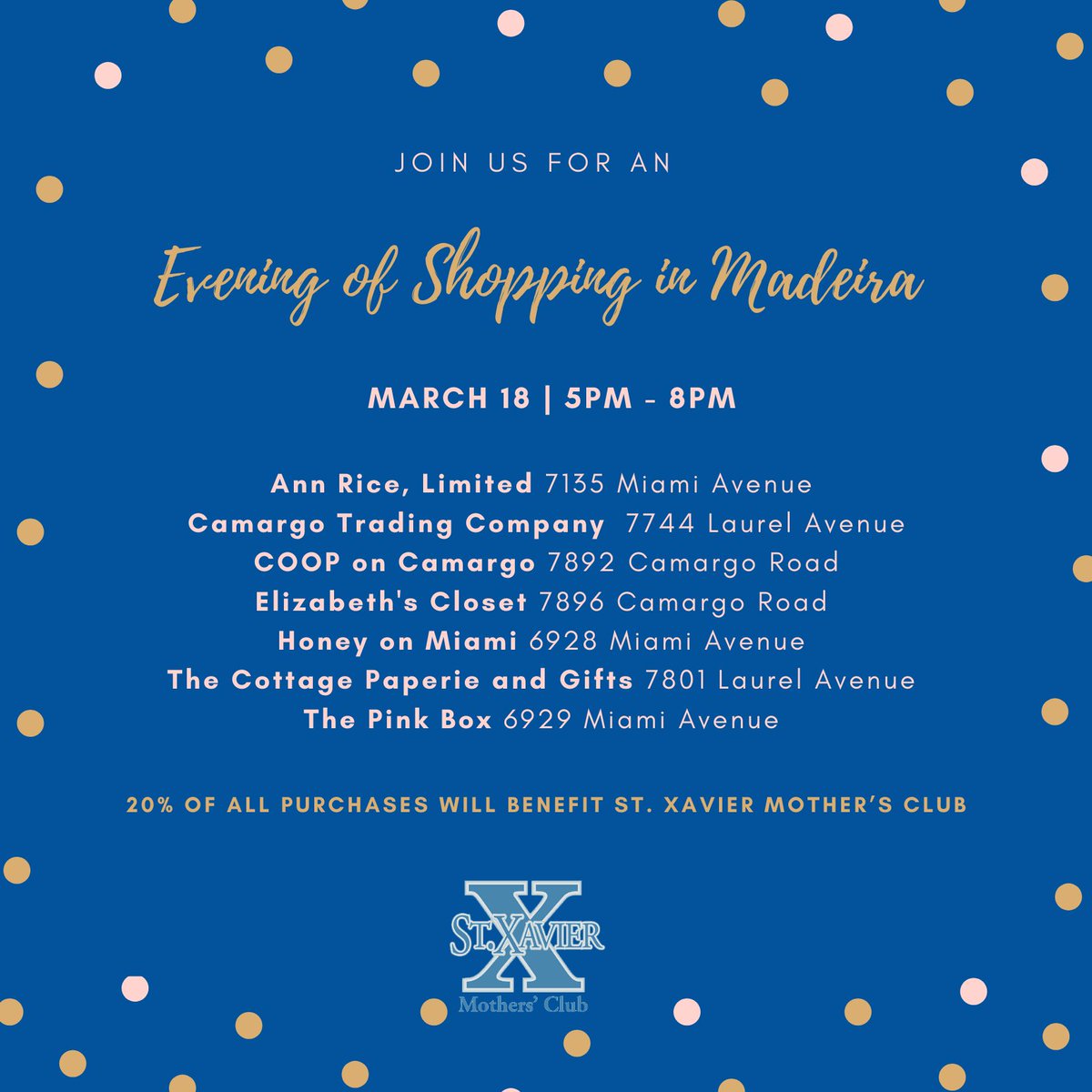 XMothersCLUB's tweet photo. We hope to shop til we drop with you this Thursday!
Each shop will have a $20 gift card raffle. Hope to see you there! https://t.co/4o0MbfYDDW