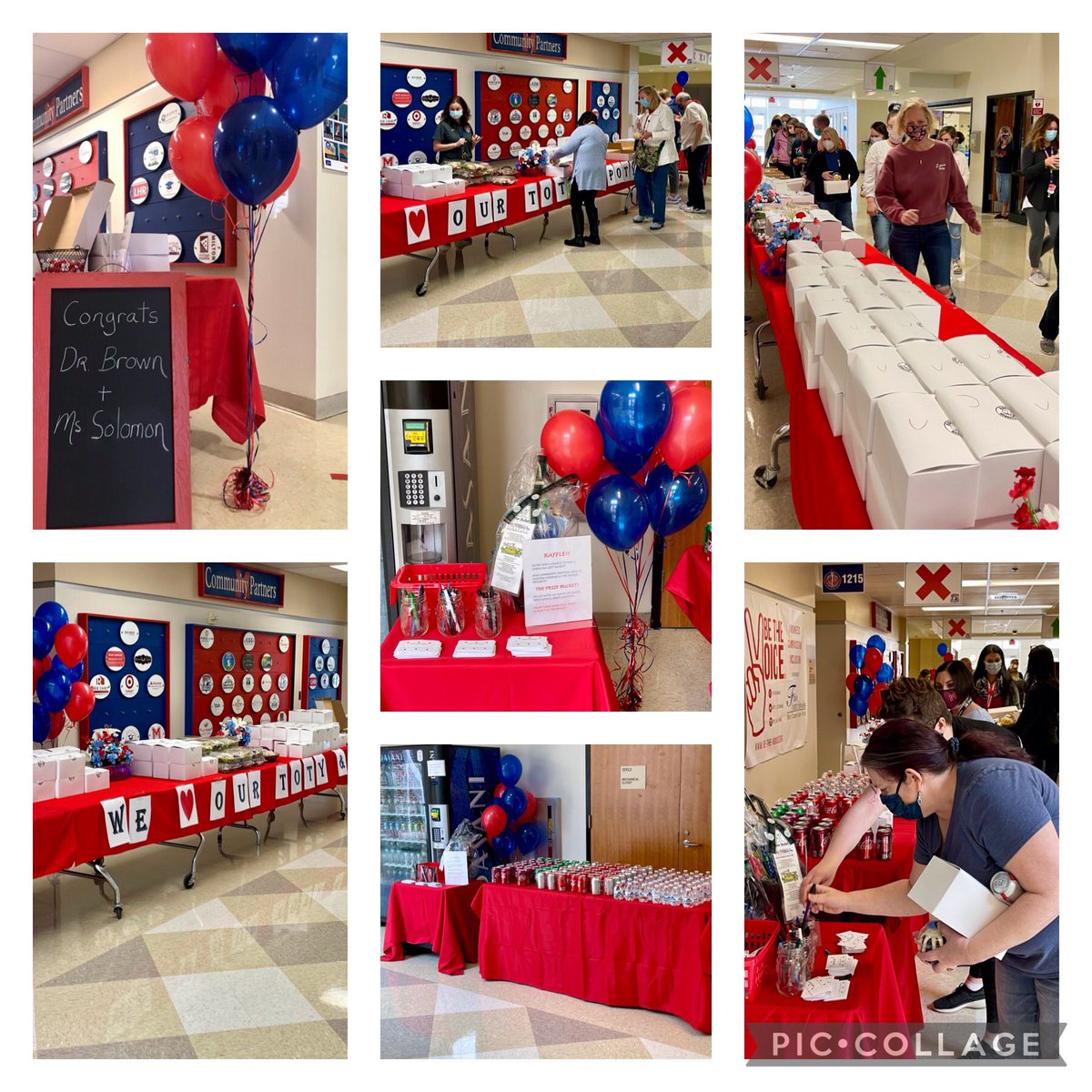 The PTO was proud to provide lunch to the staff to celebrate our Teacher &amp; Professional of the Year! We were happy to partner with local Crabapple business <a href="/KnuckiesHoagies/">Knuckies Hoagies</a> for a variety of delicious meals! <a href="/OlgaGlymph/">Dr. Olga Glymph 🇺🇸</a> <a href="/dpbrown99/">Milton2DArtTeacher</a>