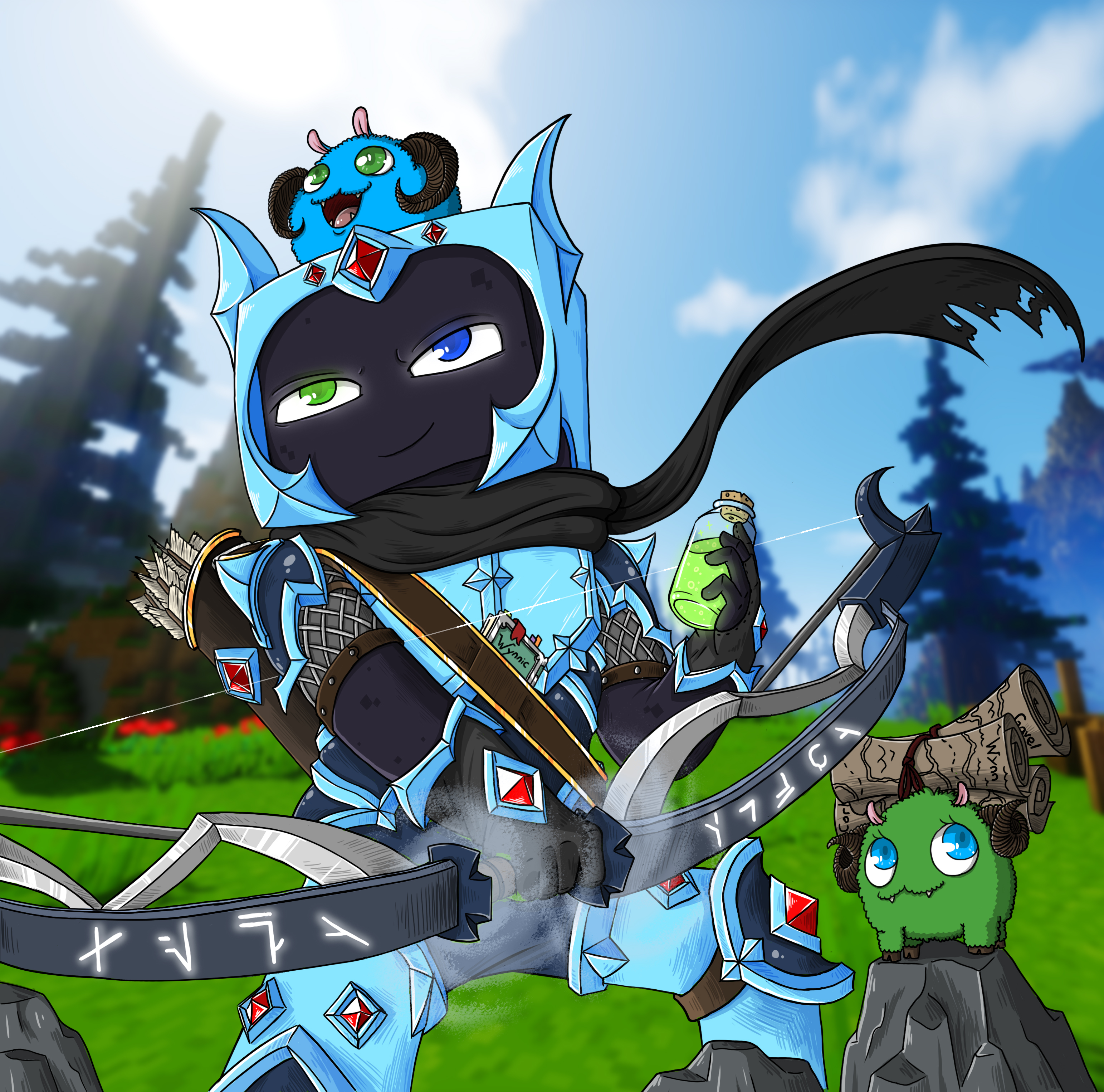 Minetoon - Lander Wynncraft