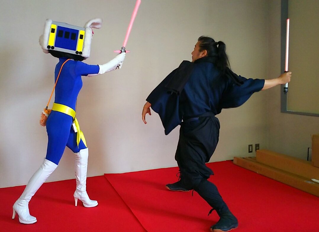Yeeea Metal おはよぉぉッス お写真なんだかスターウォーズみたいッス 殺陣 刀 スターウォーズ Yeeea Metal おはよぉぉッス お写真なんだかスターウォーズみたいッス 殺陣 刀 スターウォーズ