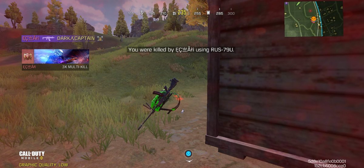 After a new mini-update, some player's have reported to be invisible during a match. #CODMOBILE