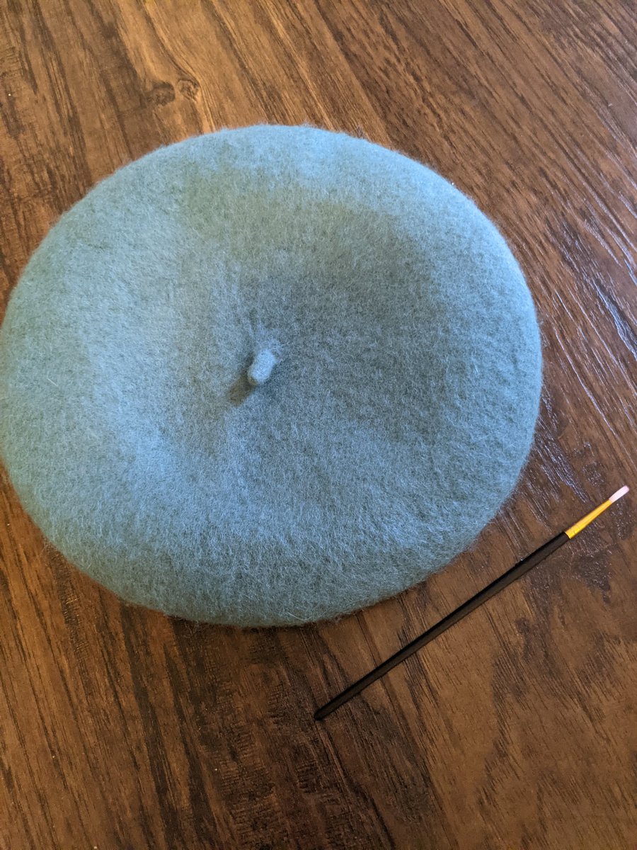 Kellyabcsc's tweet photo. Bridget's Beret by Tom Litchenheld. Prompt 1 @abcprojectsc #creativeteacherSC https://t.co/CU4sEBKnOc
