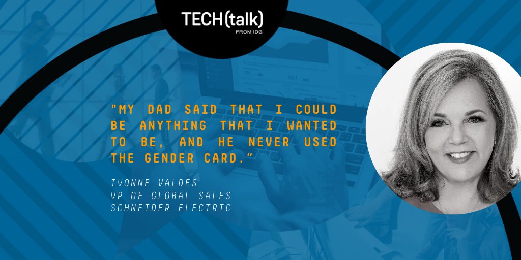 CIOTechTalk's tweet image. "“My dad said that I could be anything that I wanted to be, and he never used the gender card,” says Valdes, who immigrated to the United States when she was two years old.
 
 #womeninntech #ITwomen #technologyindustry
 
 trib.al/rgqzg1k"