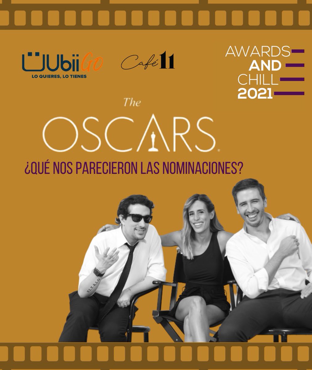 MrRoig's tweet photo. Hoy en #AwardsAndChill @Magadilo @luisbond009 y yo les contamos todo sobre las Nominaciones a los #Oscars 2021. Entérate de las sopresas, batacazos y quienes quedaron “como la guayabera”

https://t.co/4VBL2J1FvT https://t.co/a4nC6rml8F