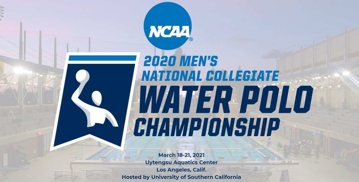 USAWP's tweet photo. The @NCAA Men's Water Polo Championship gets underway this Thursday at the home of @USCWaterPolo.

Get all the details on the schedule, live stream and more by visiting: https://t.co/9hufHvBkZp

@NCAA_Water_Polo https://t.co/9nWtUtQ6sX