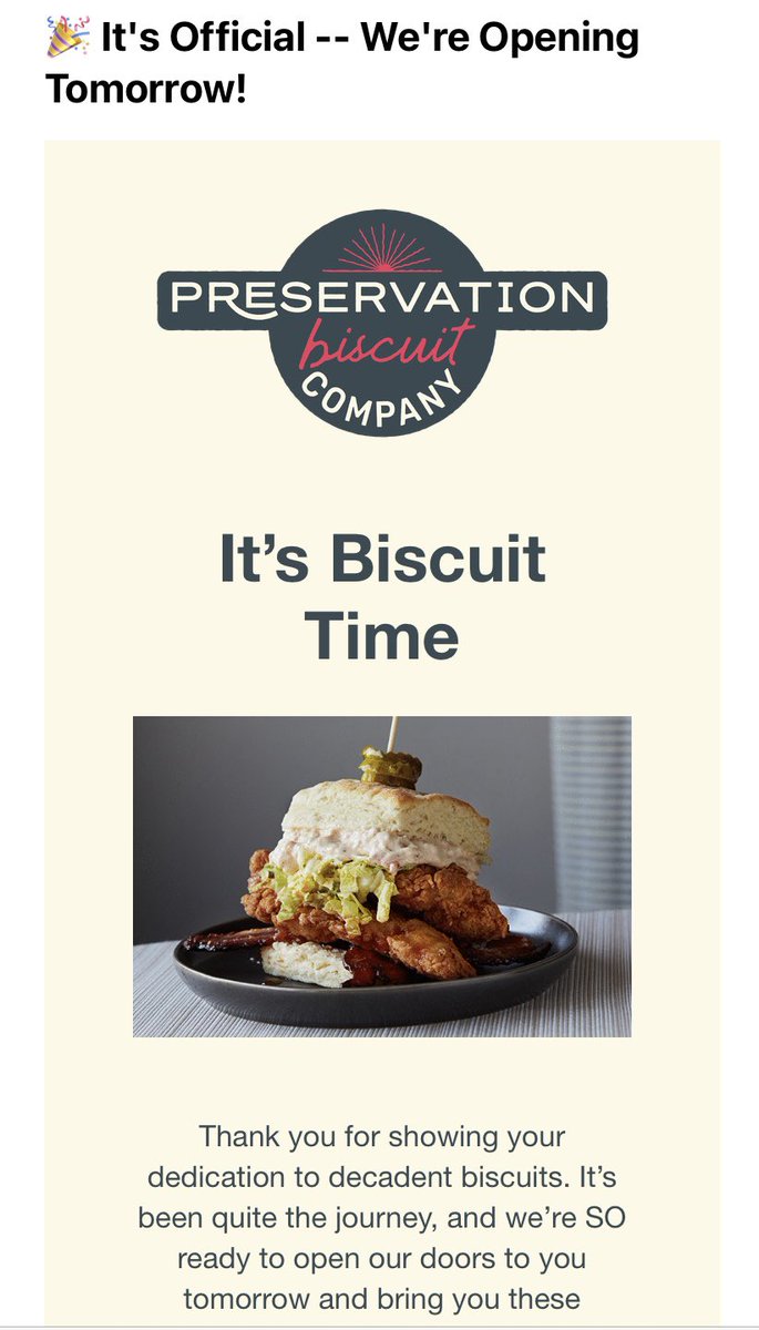 Good people of <a href="/FallsChurchGov/">City of Falls Church</a>, the wait is finally over🤤🤤🤤 <a href="/BIEPartnership/">FCCPS Business in Education Partnership</a>, I smell a very delicious school partnership🤞#PreservationBiscuit #SupportLocal 

preservationbiscuit.com