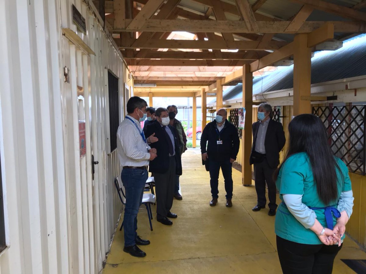 Junto a directivos del Centro de Rehabilitación del Club de Leones de #Ancud, director(s) del <a href="/SaludChiloe/">Servicio Salud Chiloé</a> José Cárdenas participa en reunión de coordinación para firma de convenio  que beneficiará a usuarias y usuarios de la #provincia.