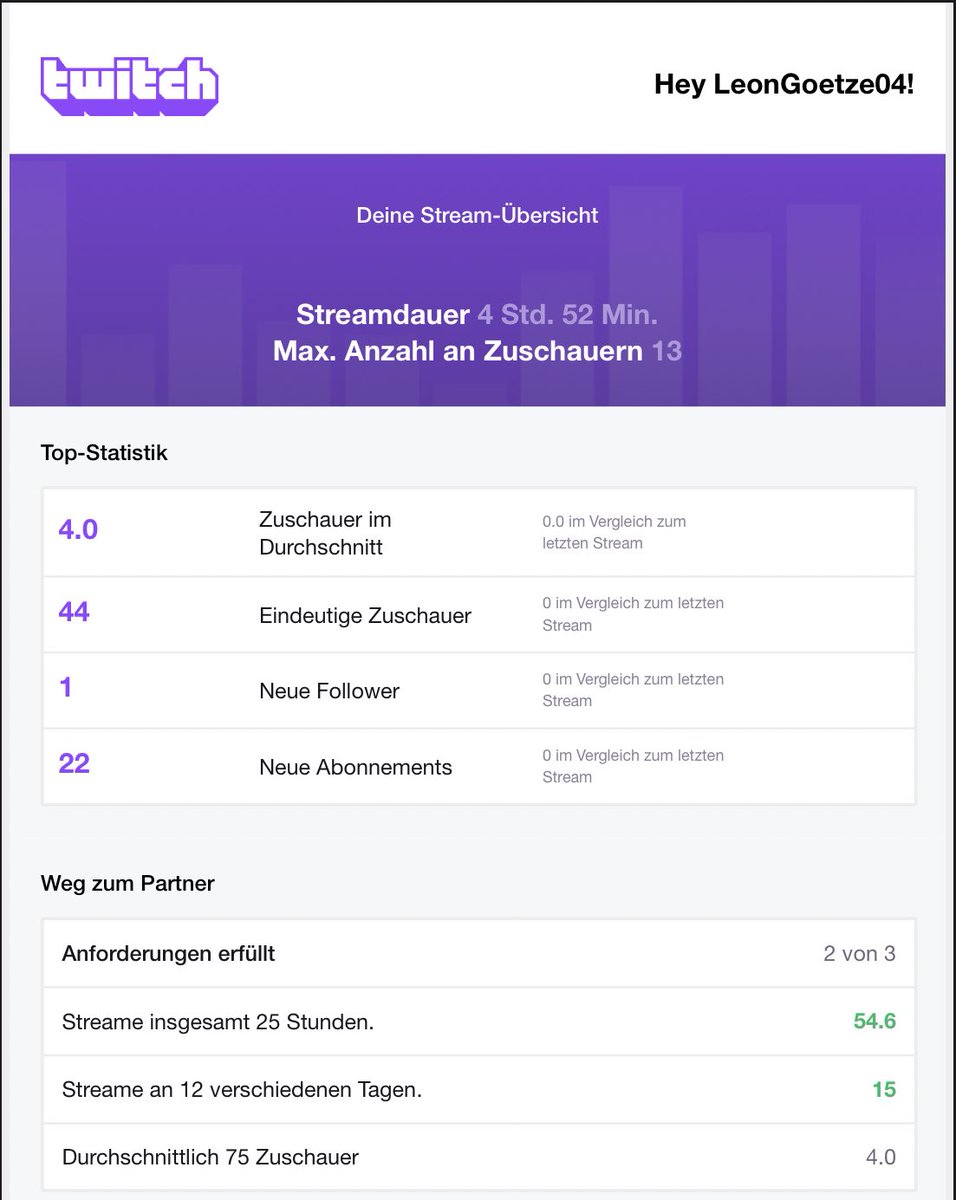 Ich kann nicht in Worte fassen, wie dankbar ich für diesen Stream bin! Ich bin immer noch sprachlos!!! DANKE!! @naenaerob94