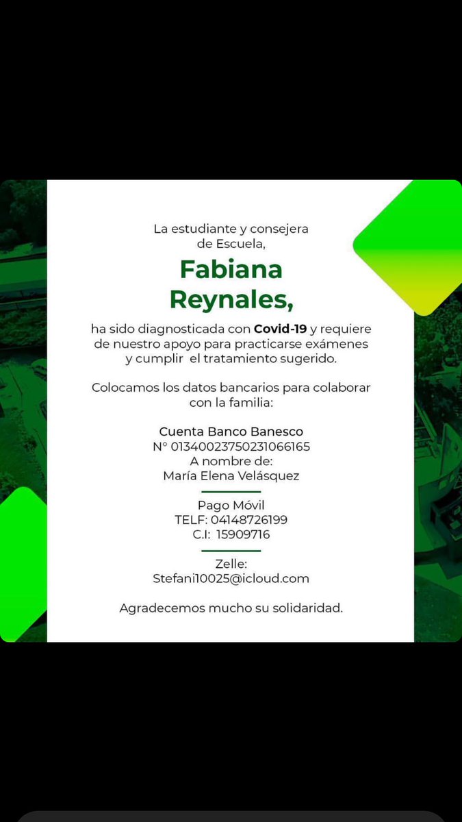 AndresMedinaVE's tweet photo. Ayudemos, por favor https://t.co/ehsjxsQ3v2