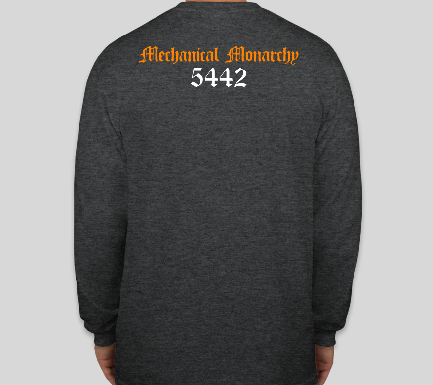 Team5442's tweet photo. Here is the winning design for our 2021 Robotics Team shirt! https://t.co/Sl5YqO87oM