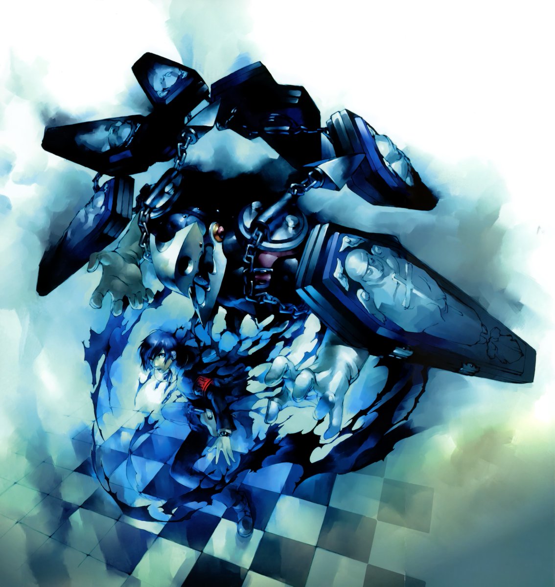 Dastanovich_'s tweet image. Here's all Persona 3 box arts in full HD without any logos 
(P3, P3FES &amp;amp; P3P)