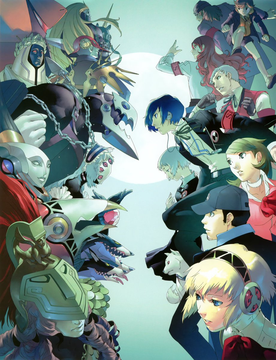 Dastanovich_'s tweet image. Here's all Persona 3 box arts in full HD without any logos 
(P3, P3FES &amp;amp; P3P)