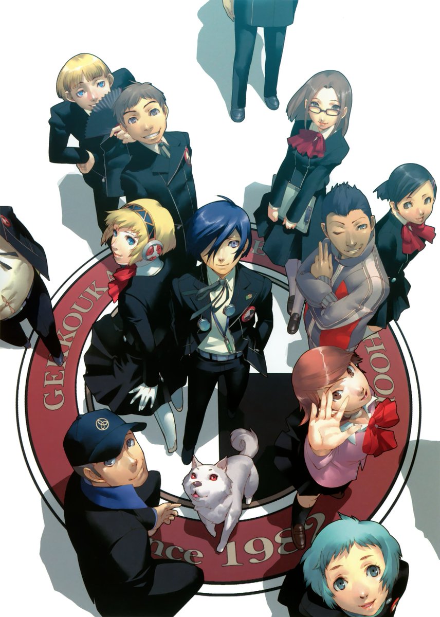 Dastanovich_'s tweet image. Here's all Persona 3 box arts in full HD without any logos 
(P3, P3FES &amp;amp; P3P)