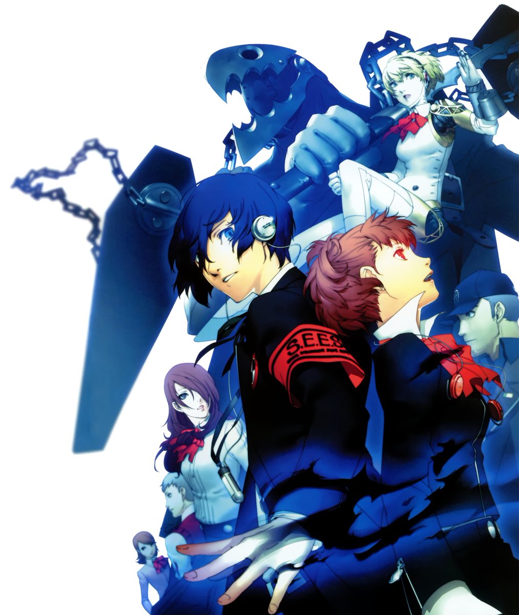 Dastanovich_'s tweet image. Here's all Persona 3 box arts in full HD without any logos 
(P3, P3FES &amp;amp; P3P)