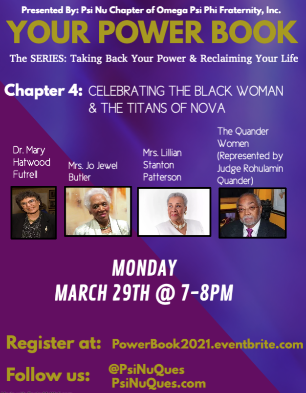 Join us Monday March 29th for our next installment of our Power Book series! Register now at eventbrite.com/e/your-power-b…