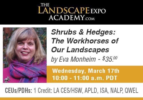 LandscapeExLB's tweet photo. This Wednesday join renowned Author Eva Monheim for a live webinar and receive CEU Credits. 

Click the Link below for more info...

https://t.co/gyTlOy3JlJ https://t.co/2qD1gj8BMc