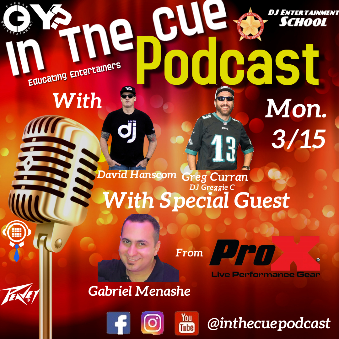 djentschool's tweet image. Join us at 8PM inthecuepodcast.com for our equipment spotlight show where we will be showcasing Pro X cases and gear. With special guest Gabriel Menashe #podcast #senatedjs #senatedjsblue #peaveydj #djeducation #entertainers #djlife #DJpodcast #djschool #djentertainmentschool