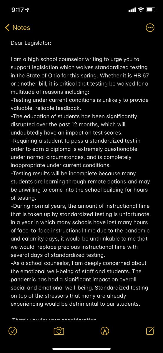 SCounselorTJC's tweet photo. . @teachcardona I’m a Ohio high school counselor writing to urge you to support waiving standardized testing for this spring. If we are serious about the concern for student and teacher mental health, it is critical that standardized testing be waived. #MentalHealthMatters https://t.co/YyGx2ZJdMk