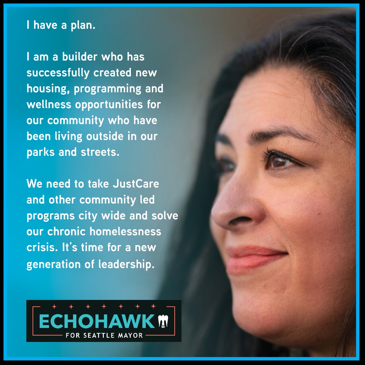We need to take JustCare and other community led programs city wide and solve our chronic homelessness crisis. It’s time for a new generation of leadership. 
Watch more on our Echohawk Talk video series: youtube.com/watch?v=S-sxPt…