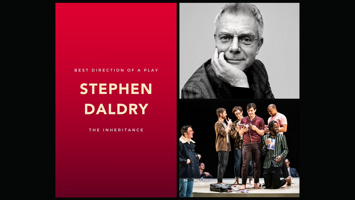 SDC | Stage Directors and Choreographers Society (@sdcweb) on Twitter photo CELEBRATING 2019-20 SEASON TONY NOMINATED #SDCMEMBERS
Stephen Daldry nominated for Best Direction of a Play for his outstanding work on <a href="/inheritanceplay/">The Inheritance</a>
#TonyAwards #UniteEmpowerProtect CELEBRATING 2019-20 SEASON TONY NOMINATED #SDCMEMBERS
Stephen Daldry nominated for Best Direction of a Play for his outstanding work on <a href="/inheritanceplay/">The Inheritance</a>
#TonyAwards #UniteEmpowerProtect