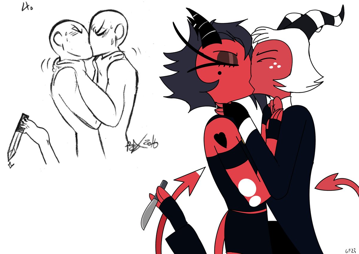 TheGoodSoldier2's tweet photo. Some Art memes based on @Croxovergoddess poses which I couldn’t help but use the Helluva Boss characters XD
#Stolitz #MoxMill #HelluvaBossMillie #HelluvabossMoxxie #HelluvaBossBlitzo #HelluvaBossStolas #Helluvaboss #artmemes #digitalart https://t.co/TVXvNyg1q5