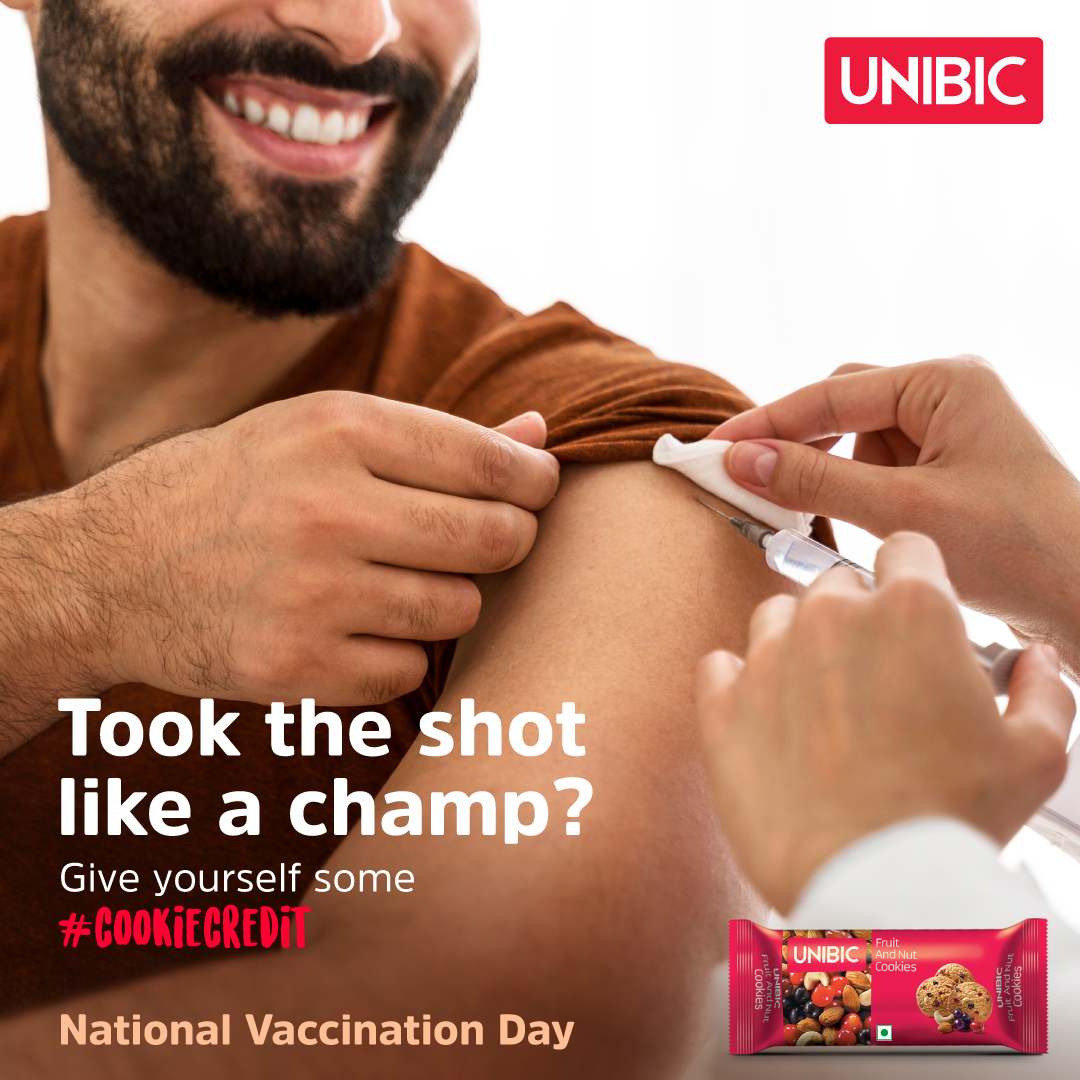 UnibicCookies's tweet photo. A #CookieCredit might not reduce the pain, but it can make you feel better at least. Reward yourself with UNIBIC for combating the fear of needles!
#NationalVaccinationDay https://t.co/FJedosEEzK