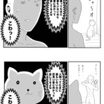 ほんとにこう思われてる可能性も？!壁に話しかける猫と板に話しかける人間!