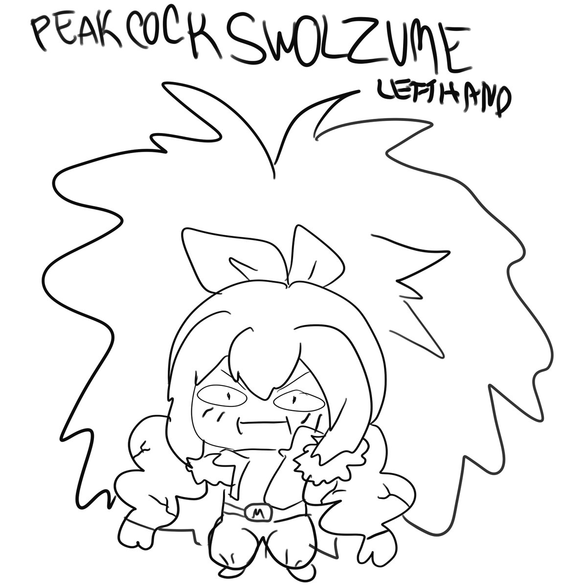 Chat redeemed left hand challenge and requested swolzume. 

Apparently Idk how to spell peacock LMFAO (click full photo to see what i mean) https://t.co/Nv86YlIwCX