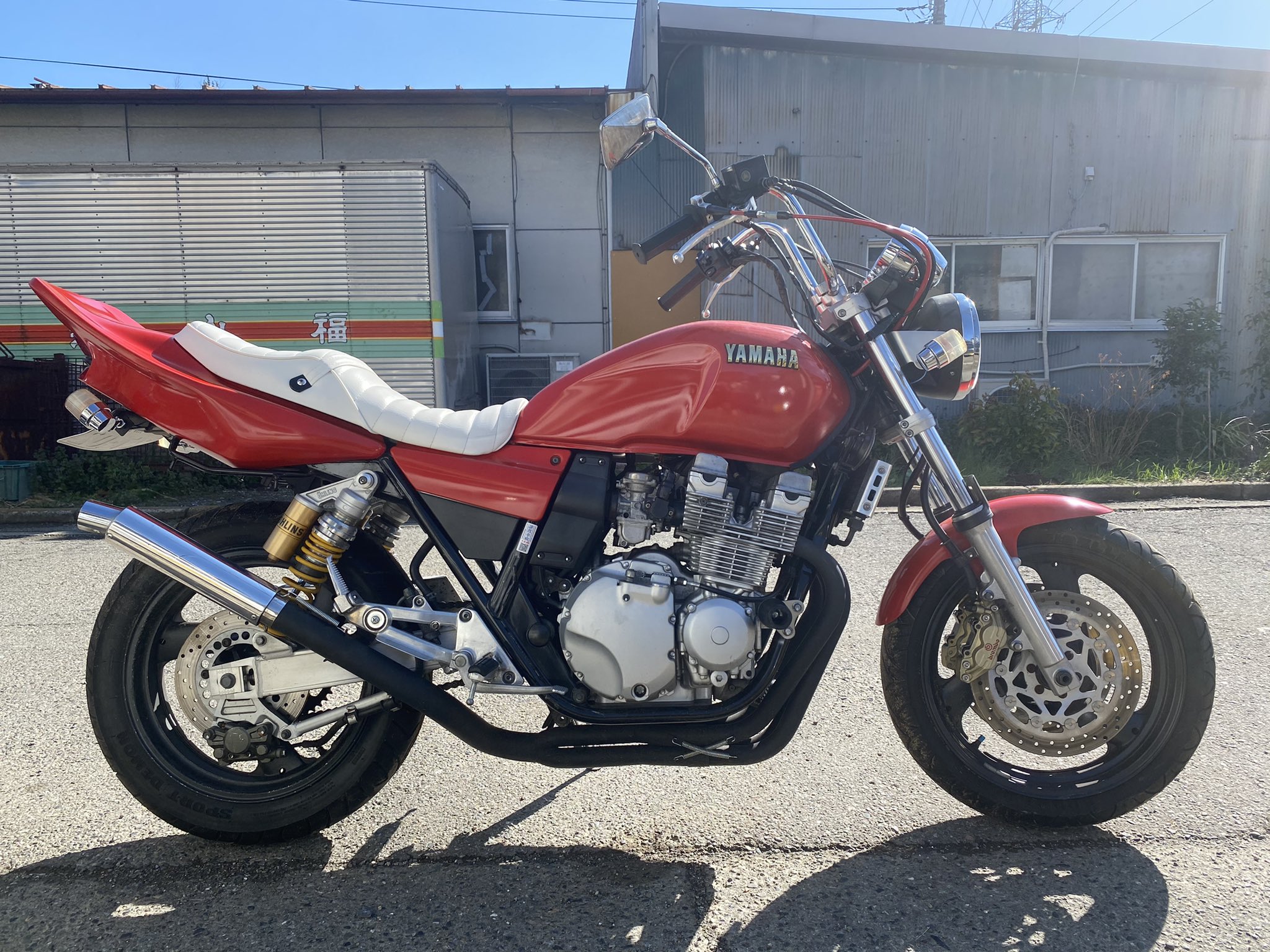 XJR400 4HM赤ソリカラー