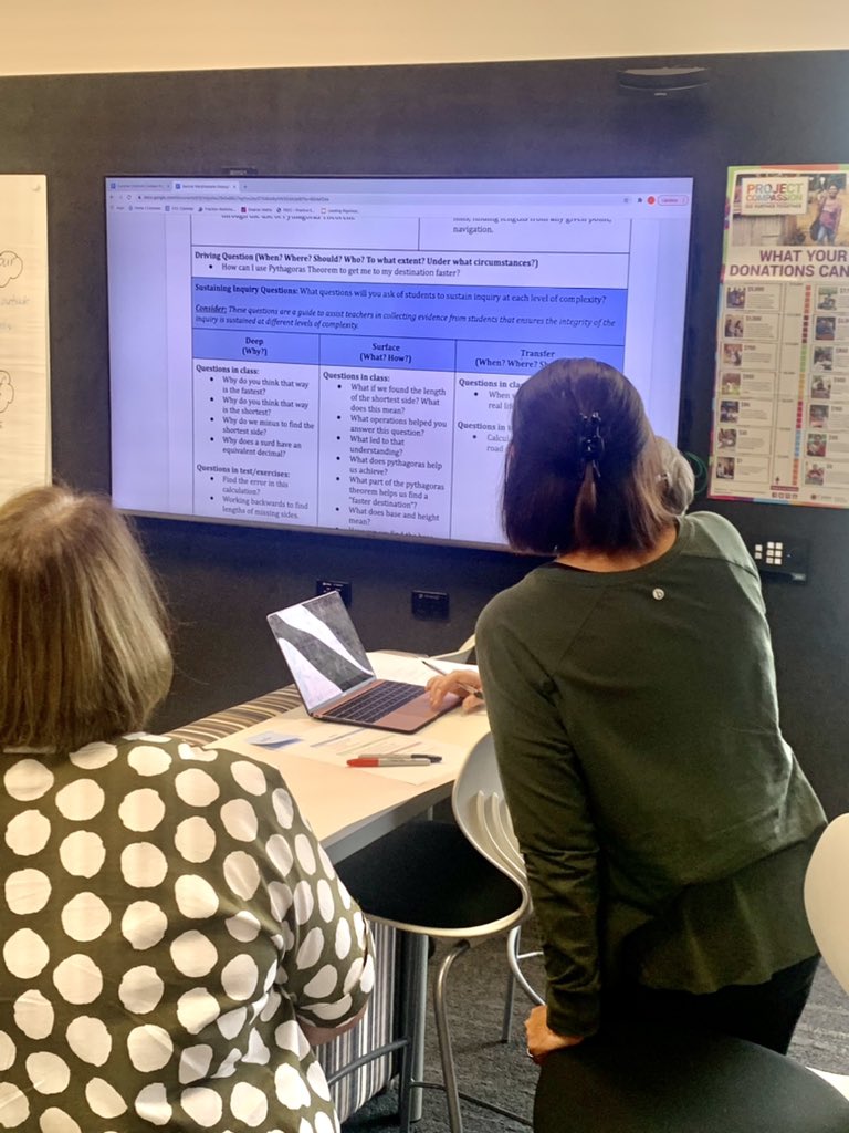 mrskirbyrules1's tweet image. Facilitation of a Gallery Walk in order to give and receive feedback on inquiry units, collaboratively planned by the amazing teams at Caroline Chisholm Catholic College. @JeffPhilllips11 @gavhays @parracatholic @HingeEducation #clf #inquiry #solvingcomplexproblems