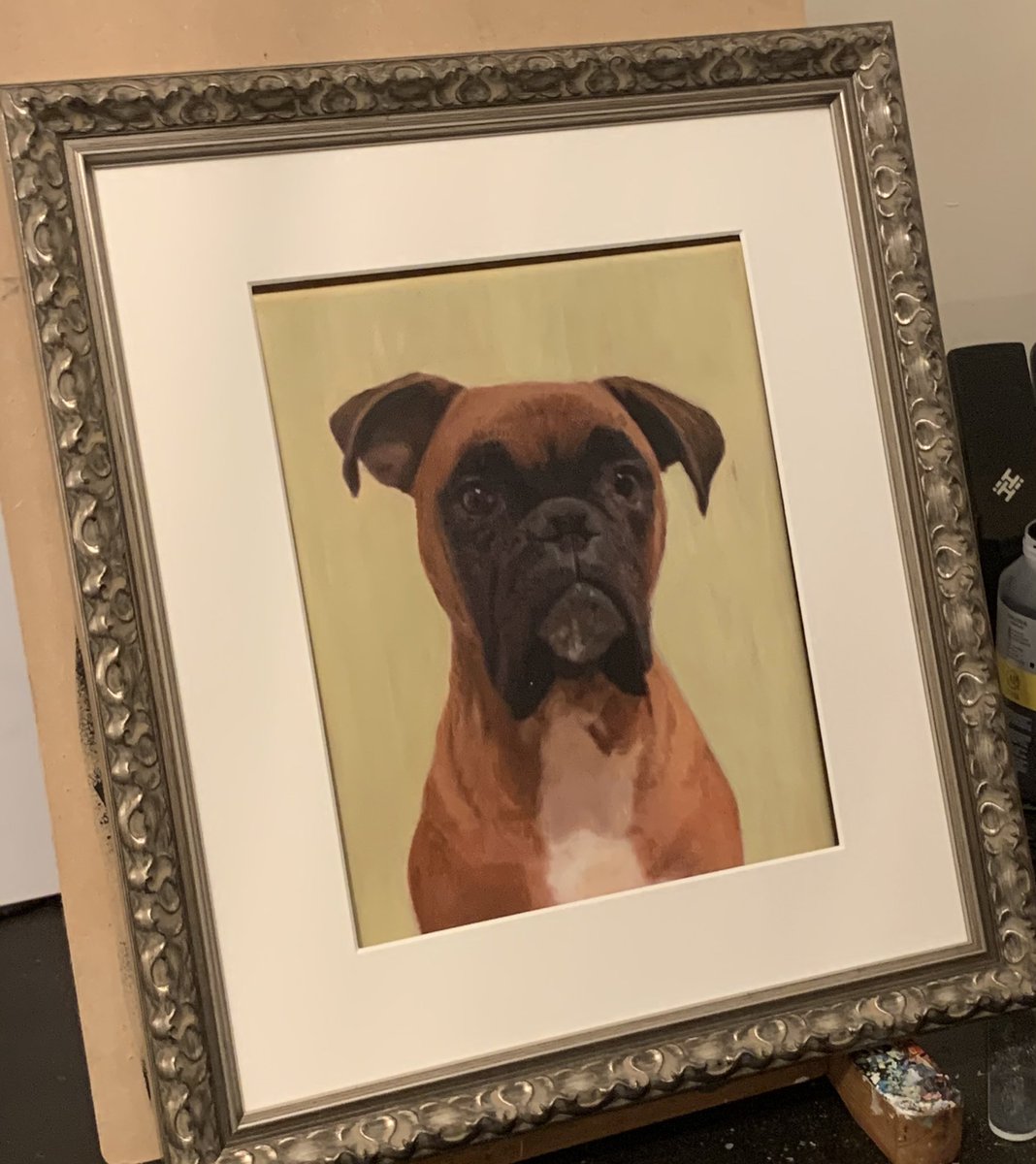 @BoxerDogUnion @love_boxerdogs just finished painting this beautiful dog for a friend xx