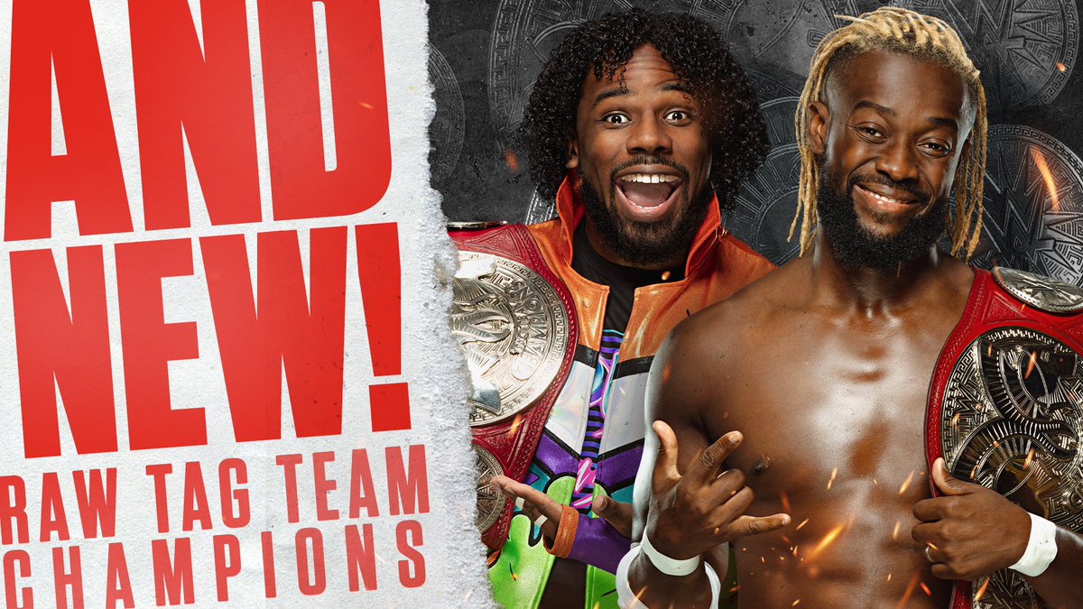 The New Day Wins Tag Team Titles