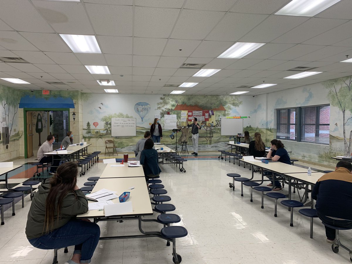 Martha McMillan (@marthacmcmillan) on Twitter photo Great PD day at <a href="/EastLakeES/">East Lake Elementary</a> - including our first IN-PERSON PD (masked, in small groups and socially distanced) since March 2020!! Teachers learned a lot diving into the Habits of Mind/Interaction with <a href="/cbrentpage/">Brent Page</a> and <a href="/AGregorcich/">April Gregorcich</a>! #lifelonglearners Great PD day at <a href="/EastLakeES/">East Lake Elementary</a> - including our first IN-PERSON PD (masked, in small groups and socially distanced) since March 2020!! Teachers learned a lot diving into the Habits of Mind/Interaction with <a href="/cbrentpage/">Brent Page</a> and <a href="/AGregorcich/">April Gregorcich</a>! #lifelonglearners