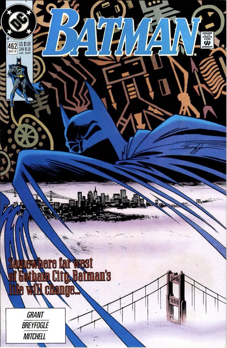 Batman #462 by Alan Grant, Norm Breyfogle and Steve Mitchell. Published 30 years ago this month. #Batman