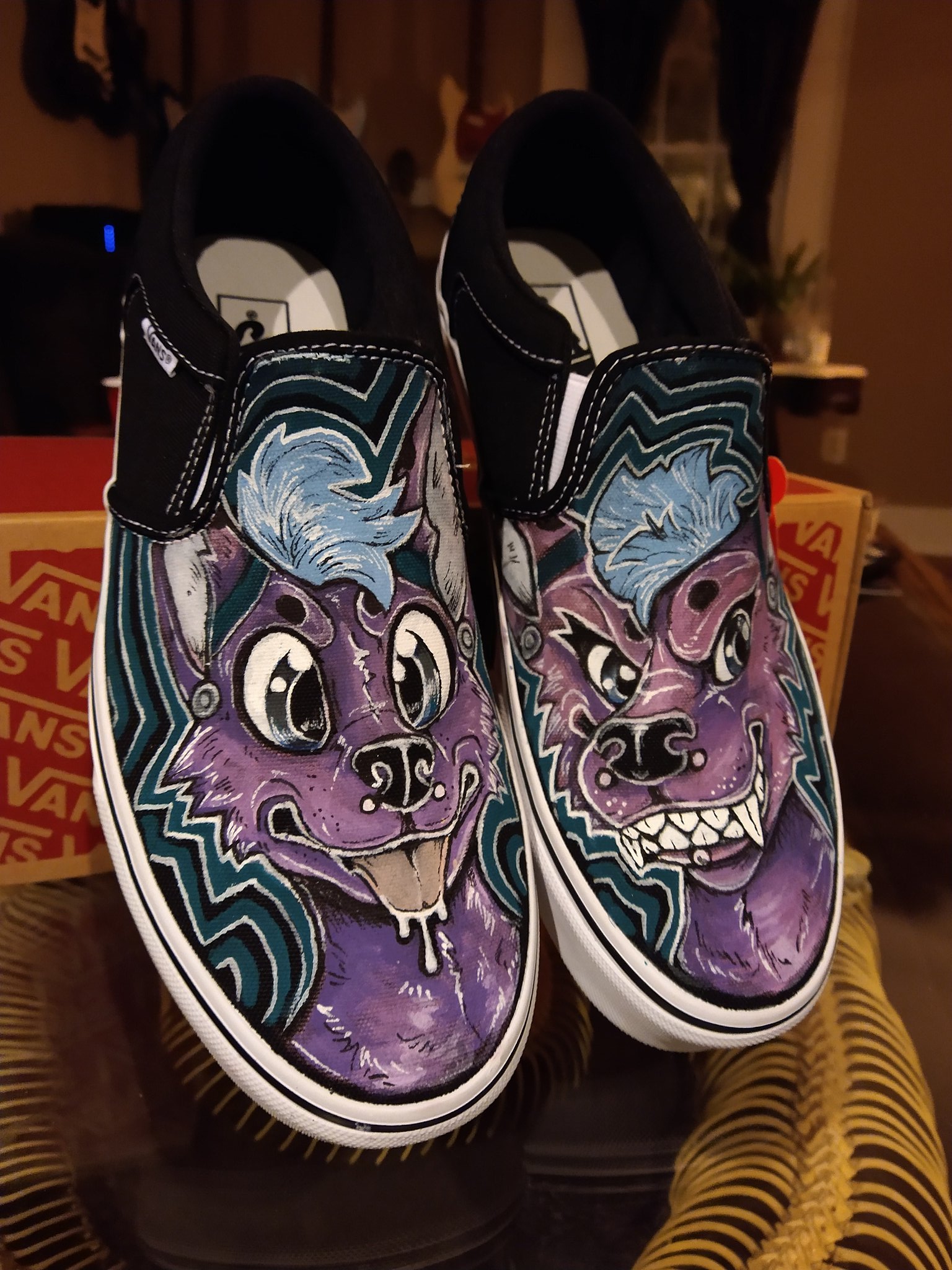 Custom fortnite vans sales