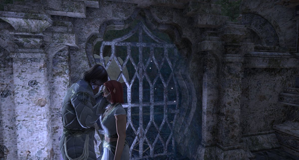 WlDOMAUK's tweet photo. Sorry for no stream the past few days, I fell in love with a Reachman so they’ve been spent taking cute screenies with my Eveli Sharp-Arrow sister, bc obv they’re in love.... #Kyrtos #EveliSharpArrow #KyrtosWinterborn #LaurelSharpArrow #Winterborn #Wrothgar #Orsinium #ESO #ESOFam https://t.co/klea86LCDr