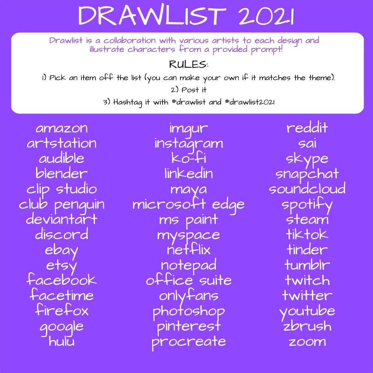 artychoco__'s tweet photo. waow THIS WAS FUN, CHECK OUT ALL THESE ARTISTS MAN. It was a pleasure to be invited (: I got to work on Ko-fi-chan https://t.co/Af76UgAy7W #drawlist #drawlist2021 https://t.co/bTq3GJtwI3