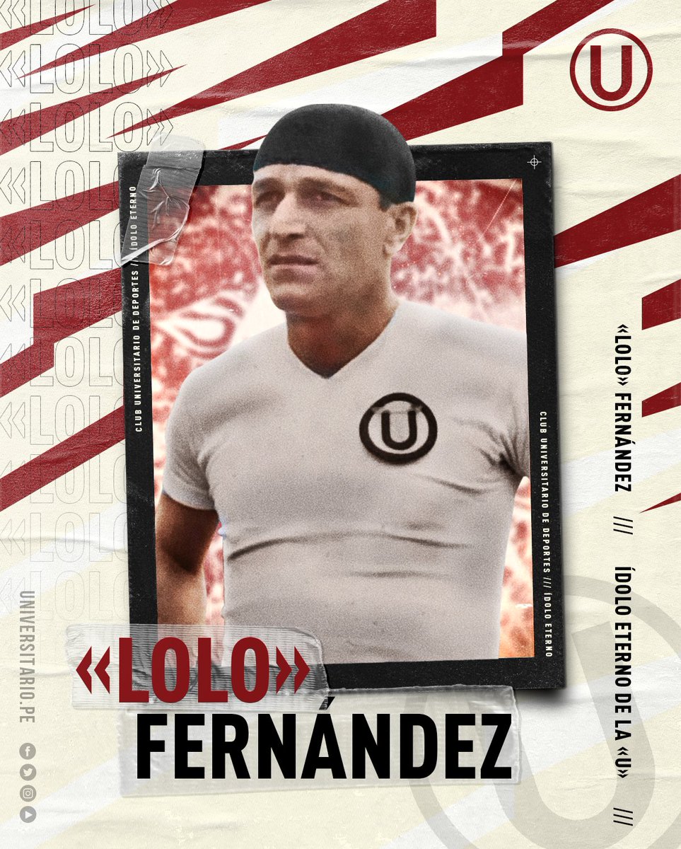 La historia, la gloria y el legado de nuestro ídolo máximo jamás serán dañados. Son y serán eternos. 

«Lolo» Fernández, ídolo inmortal. 🙌🏼9️⃣⚽