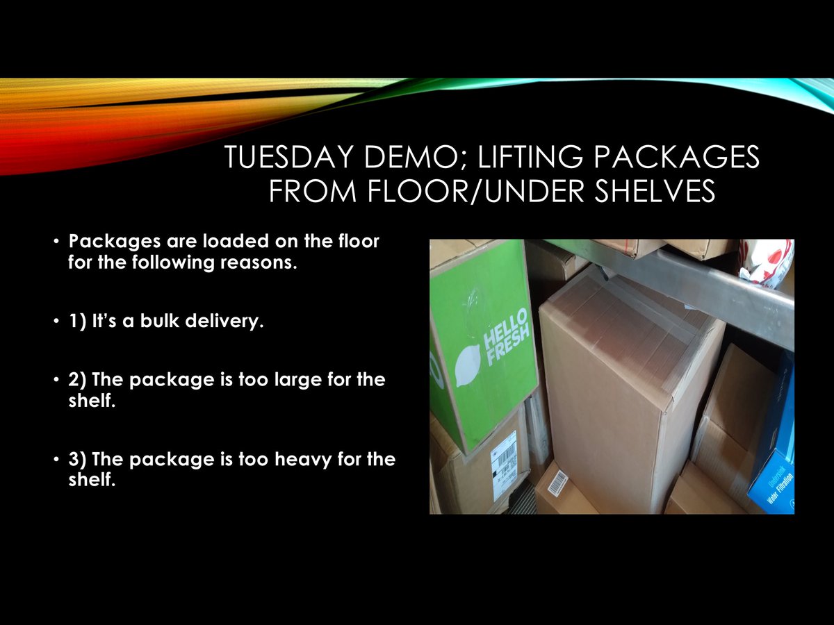 Doylestown Center Safety Committee (@centercommittee) on Twitter photo Tuesday Demo; Lifting packages from under shelves.
<a href="/FredCarr_ups/">Fred Carr</a> <a href="/joesavageups/">Joe Savage</a> @BarbaraRucker5 <a href="/UPSsafetyguy74/">Mike Hoff</a> <a href="/DempseyBarbara1/">Barbara Dempsey</a> <a href="/ChesapeakUPSers/">Chesapeake UPSers</a> <a href="/UPSers/">UPSers</a> Tuesday Demo; Lifting packages from under shelves.
<a href="/FredCarr_ups/">Fred Carr</a> <a href="/joesavageups/">Joe Savage</a> @BarbaraRucker5 <a href="/UPSsafetyguy74/">Mike Hoff</a> <a href="/DempseyBarbara1/">Barbara Dempsey</a> <a href="/ChesapeakUPSers/">Chesapeake UPSers</a> <a href="/UPSers/">UPSers</a>