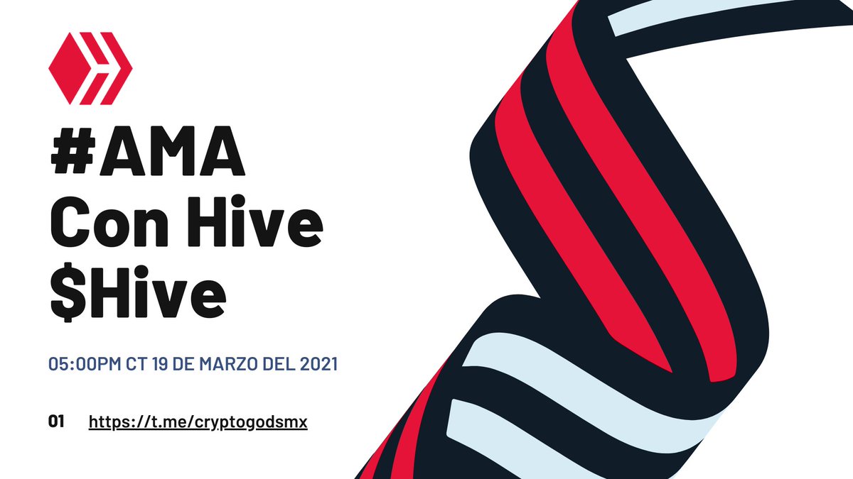 MrCoinMx's tweet photo. 🔜 ¡Todos invitados a #AMA sobre Hive!
⏰Hora: 19 de Marzo | 5:00Pm CT
📌Lugar: https://t.co/d8uxKGfRov
🎙Speakers: Mr. Coin &amp; @eddiespino, Spanish Community Lead en Hive
¿Cómo participar?
📍Anota, #AMAHIVE y deja tú pregunta en el chat.
Temas: Comunidades tokenizadas, NFTs. https://t.co/Lonvo4rDLl