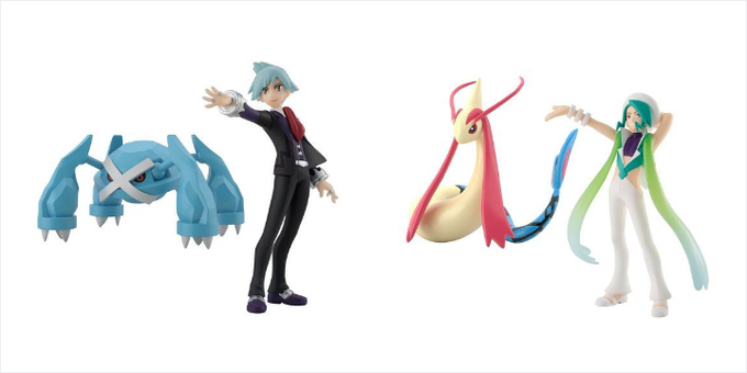 ポケモン ホウエン地方 ダイゴ メタグロス ミクリ ミロカロス プレバン チャンピオン ダイゴが登場 フィギュア情報
